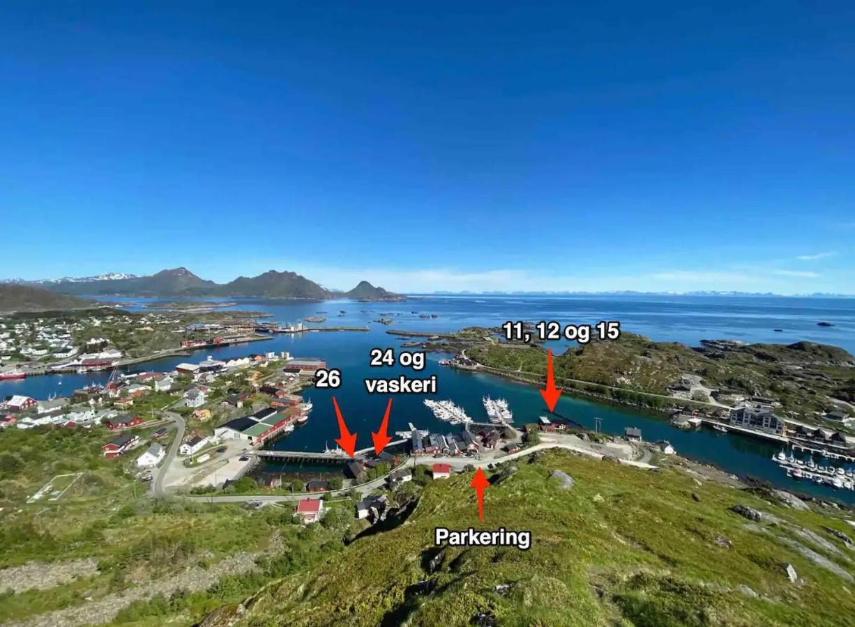 Real Fisherman'S Cabins In Ballstad, Lofoten Exteriér fotografie